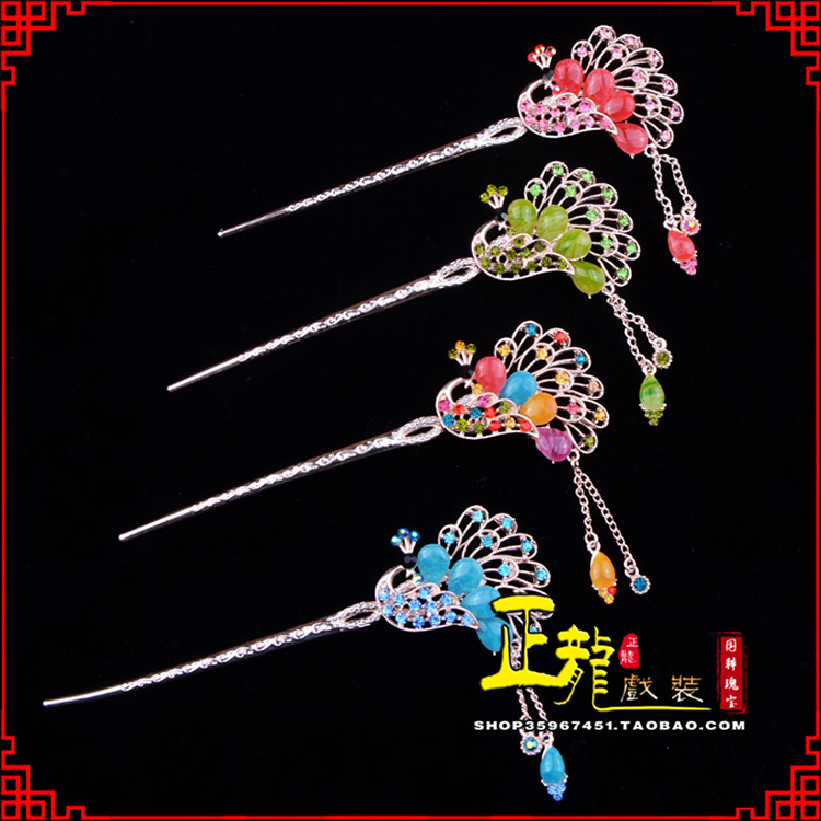 金牛头饰化妆用品饰品花旦小姐青衣头饰簪子发簪 发簪