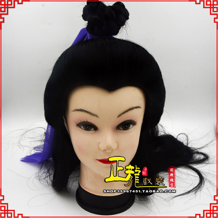 金牛小生头套董永头套古装假发青年头套