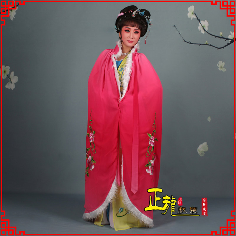 金牛小花旦绣花斗篷 花旦披风