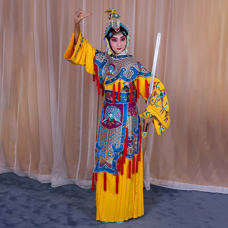 金牛霸王别姬虞姬服 软绉别姬服