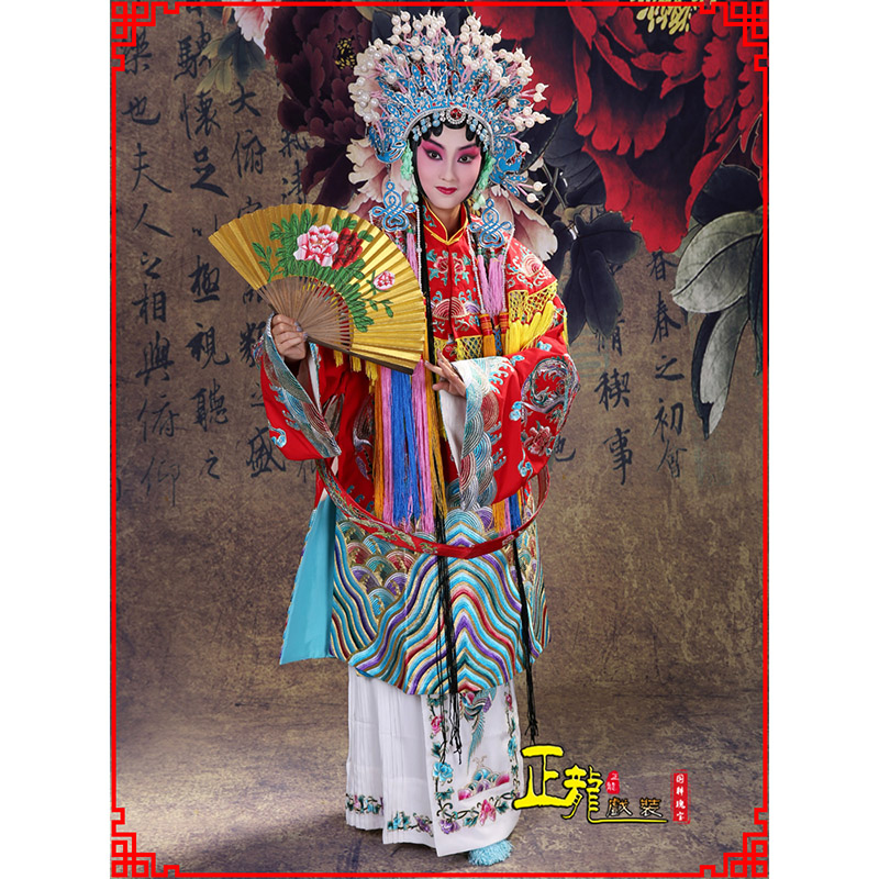 金牛凤袍杨贵妃贵妃醉酒 软绉团凤女蟒